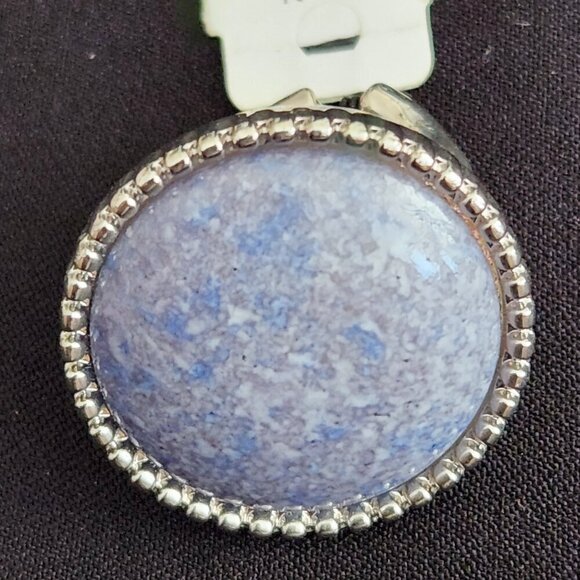 NWT Chico's Round Silver Ring - Picture 1 of 6